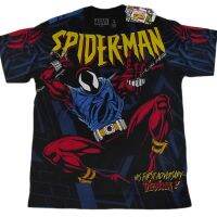 เสื้อยืด SPIDER MAN VS VENOM  1 OVP ลิขิสิทธิ์แท้ ของคนไทยผลิตในไทย งานดีมีคุณภาพส่งออก Made in Thailand