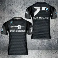 (in stock) BmwMotorad K1600B 3D printed T-shirt is the most suitable for mens summer short sleeved 2022 new fashion clothing T-shirt (free nick name and logo)