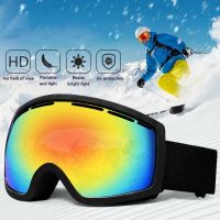 Professional Ski Goggles Double Layers Lens Anti-fog UV Big Ski Glasses Skiing Snowboard Men Women Snow Goggles