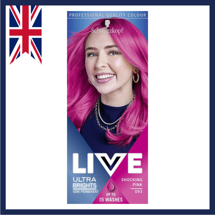 Schwarzkopf Live Ultra Brights Pastels Semi Permanent Hair Colour 1