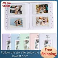 LMFIUA STORE กล่องเก็บบัตรหนังสือนิทานอัลบั้มรูปสำหรับใช้ในครัวเรือน,กล่องจัดเก็บรูปภาพขนาด3นิ้วหนังพียูคุณภาพสูงกล้องสำหรับ Fujifilm Instax Mini 12/11/9