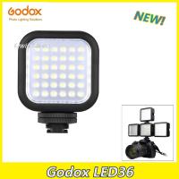 Godox LED36นำแฟลชวิดีโอ36 5500 ~ 6500K ไฟ LED สำหรับกล้องถ่ายวิดีโอกล้อง DSLR เครื่องบันทึกวิดีโอดิจิตอลขนาดเล็กการสัมภาษณ์งานแต่งงาน