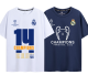 【New】เสื้อยืด Champions League Real Madrid เสื้อยืดแขนสั้น La Liga