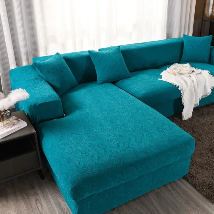 1/2/3/4 Seater Jacquard Elastic Sofa Cover Stretch All inclusive Solid