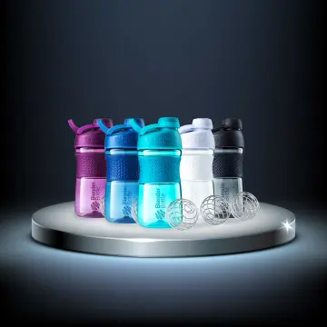 Blender bottle - blue twist - 20oz