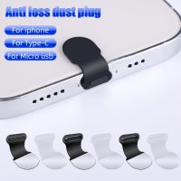 Phone Charging Port Dust Plugs Micro USB Silicone Charging Port Protector Type-C IOS Loss-proof Dustproof Cover Cap For Iphone