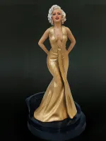 Home Decoration 18cm 1:4 Marilyn Monroe Action Figure y Dress Ornaments PVC Statue Birthday Present Toys Cake Decoration