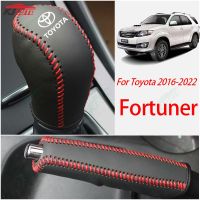 2016-2022 Toyota Fortuner Luxury Leather Shift Lever Cover Operation Cover Handbrake Cover Car Decoration Accessories