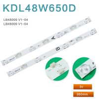 ☃☢✣ 7pcs/set led backlight strip for Sony KDL-48W650D LCD light bar LB48009 V0-03 LB48009 V1-04 A B