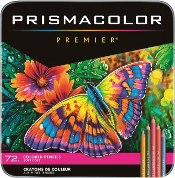 Prismacolor 3722 Premier Double-Ended Art Markers, Fine and Chisel