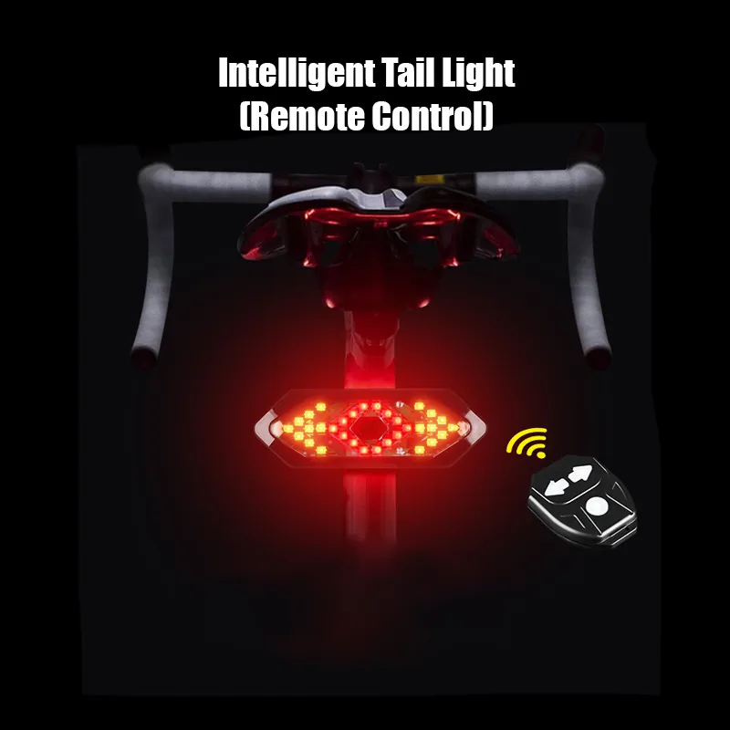 Intelligent bicycle store direction indicator light