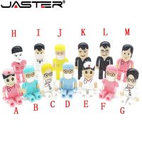 JASTER New hot sell Plastic U disk Doctor Nurse models USB 2.0 Flash Memory Pen Drive 4G 16GB 32GB 64GB dentist USB Flash Drives