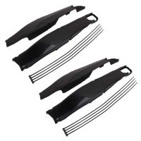 4Pcs Swingarm Guard Swing Arm Protector for KTM EXC/F125 200 300 250 350 450 500 Husqvarna TC/FC/TE/FE125 250 450 Black