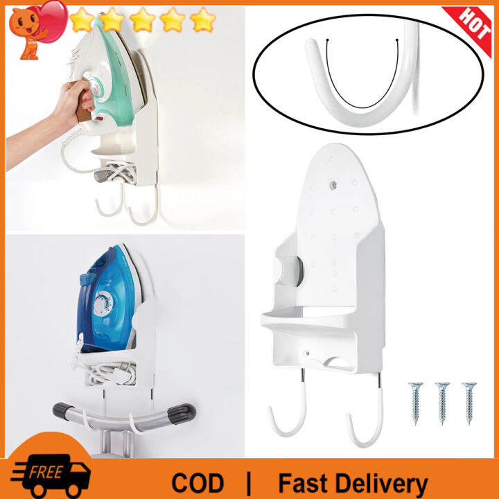 【Ready Stock】Ironing Board Hanger Wall Mounted, Iron Board Holder Wall