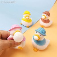 Decompress Toys Blow Spits Bubble Kawaii Squeeze Duck Animal Soft Squishy Anti Stress Relief Kid Toy For Autism Baby Toys G K3O4