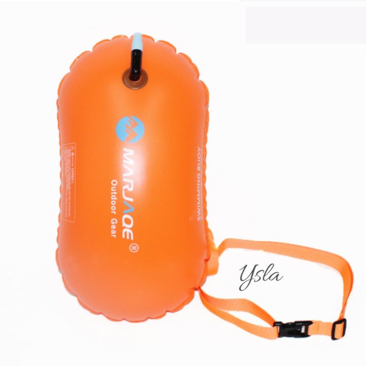 Inflatable Open Water Buoy Air Dry Device Buoy Tow Float for Triathlon ...