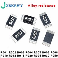 Alloy resistance 50PCS 2512 2W R001 R002 R003 R004 R005 R006 R008 R010 R012 R015 R020 R025 R030 R050 1 chip resistors