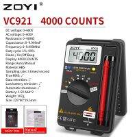 ZOYI VC921 Pocket Style Digital Multimeter 4000 Counts T-RMS Auto Range EBTN DC AC Voltmeter Ammeter Capacitor Ohm Hz NCV Tester Electrical Trade Tool