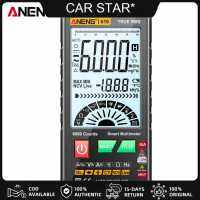 [COD Available] Portable Multimeter Auto Range 6000 Counts Capacitor Tester for Ohm Hz (Black)