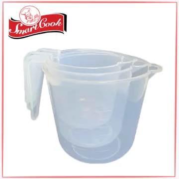 Good Cook Clear Measuring Cup with Measurements, 2-Cup (Pack of 3) 