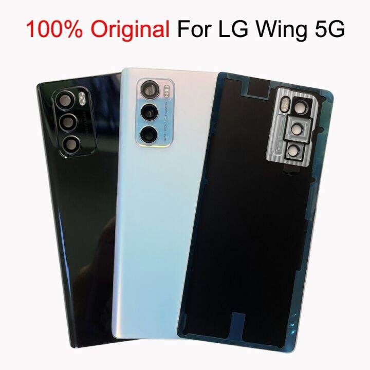 100-original-glass-battery-cover-for-lg-wing-5g-lmf100n-lm-f100v-battery-door-back-housing-cover-repair-parts-with-adhesive