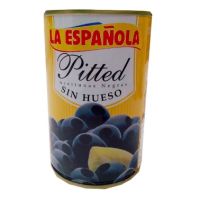 สินค้านำเข้า⚡ La Espanola Black Pitted Olives In Brine 300g La Espanola มะกอกดำในน้ำเกลือ 300g