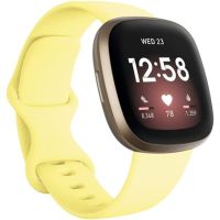 ☎ สายรัดซิลิโคนสำหรับ Fitbit Versa 3/Sense Smart Watch Band L/S สร้อยข้อมือสำหรับ Fitbit Sense สายรัดข้อมือ Correa