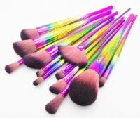 Unicorn Rainbow Makeup Brushes 12Pcs Brush Set Kit Complete Face Eye Powder Blush Foundation Make Up Brushes Tools