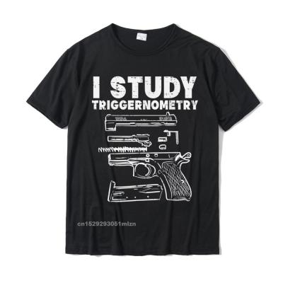I Study Triggernometry Cool Pro คณิตศาสตร์ Trigonometry ของขวัญเสื้อยืด Casual Cotton Men Tops T เสื้อ Casual ขนาดใหญ่เสื้อยืด
