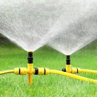 Garden Sprinkler Adjustable 360° Rotation Watering System Automatic Agriculture Lawn Greenhouse Plant In ground Irrigation Tool