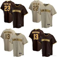 ชุดเบสบอล MLB สำหรับผู้ชาย เสื้อผ้าผู้ชาย เสื้อบอล 2023 New High Quality HOT MLB San Diego Padres Baseball Jersey Shirt Tatis Machado Cardigan Jersey Casual Sport Unisex Plus Size