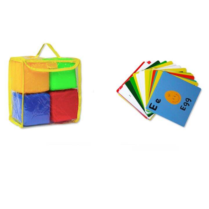 diy-education-playing-dice-with-card-pocket-square-diy-dice-photo-pocket-foam-stacking-blocks-toy-for-teaching-set-of-4