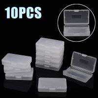 Mayitr 10pcs Portable Transparent Game Cartridge Case Dust Plastic Game Cards Cover Cases Storage Box For Nintend GBA