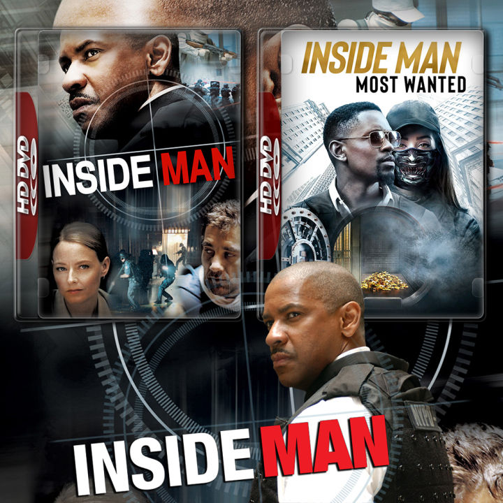 Inside Man ล้วงแผนปล้น คนในปริศนา ภาค 12 DVD หนัง มาสเตอร์ พากย์ไทย