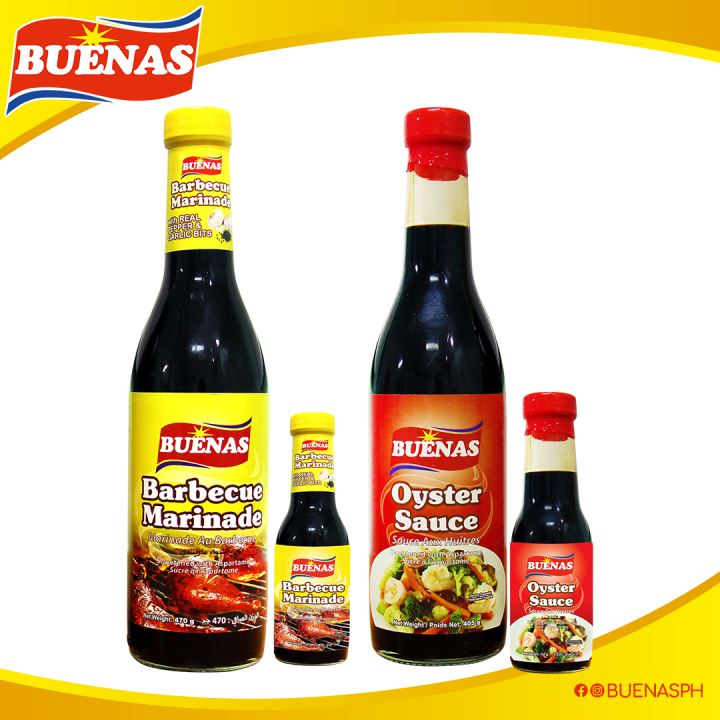 Buena Barbecue Marinade and Oyster sauce Set Lazada PH