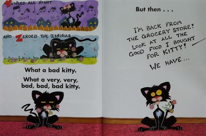 english-original-picture-book-bad-kitty-with-cd-childrens-english-enlightenment-picture-book-parent-child-family-primary-school-english-reading-improvement