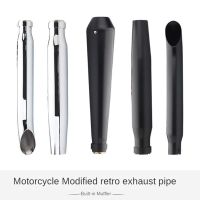 Hot Motorcycle Retro Modified Exhaust Pipe For Harley Triumph Exhaust Muffler Pipe Haberdashery