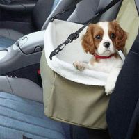 ☂﹍ Pet Dog Car Carrier Seat Bag Waterproof Basket Folding Hammock Pet Carriers Organizer for Small Pets Safety Travelling Mesh Bag