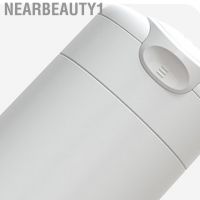 Nearbeauty1 Electric Heating Water Cup  Dry Burning Prevention 300ml Fast Mini Bottle for TravelTH