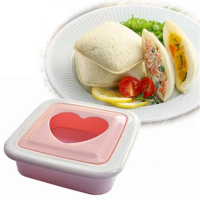 Pocket Sandwich Mold Maker Diy Bento Balls Toast Baby Cake Bread Machine Cooking Tool Kitchen Supplies Sushi Accessories