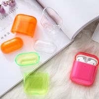 Color Cover Airpods Transparent Earphone 2 1 Airpod Air Pod Charging