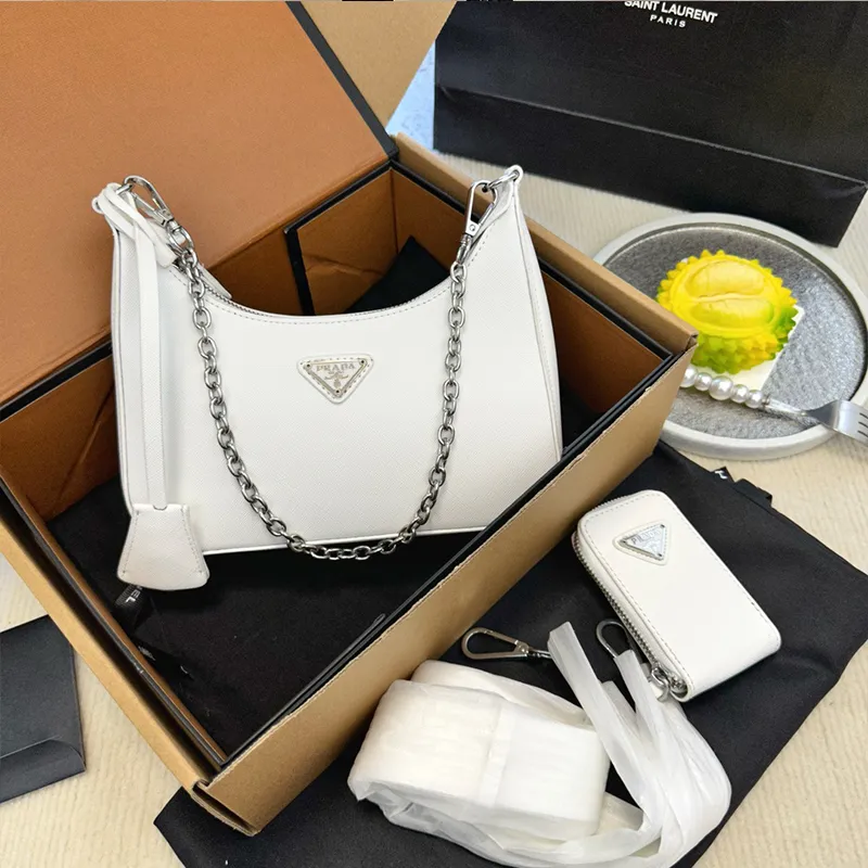 Gift Box Packaging】Original Prada 3-in-1 Crossbody Bag Cross