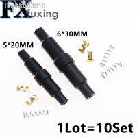 卐❁┋ 10P 5x20 MM 6x30mm Glass Tube Fuse Holder Screw Type Quick Blow Plastic Shell Male FemaleSpringCrimping Terminal Safety Socket