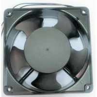 YS ☝พัดลม 4.5 นิ้ว AC 220V 12cm RACK FANCooling Fan ตัวขอบพัดลมเป็นเหล็ก ระบายความร้อน Black ใช้ไฟบ้าน✬