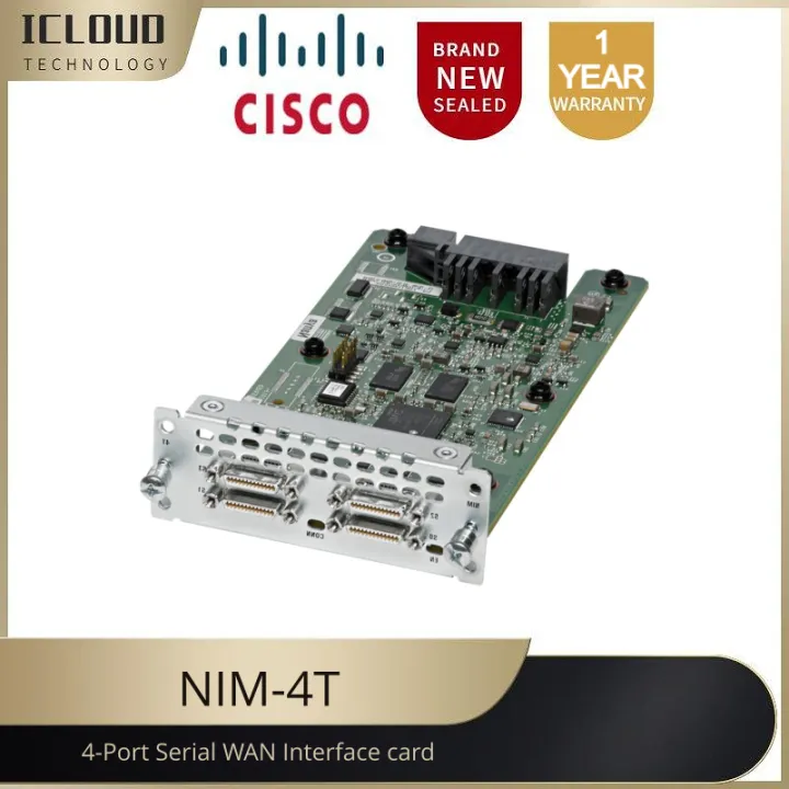 98%OFF!】 CISCO 4-Port Sync Serial Network Module NM-4T= ad-naturam.fr