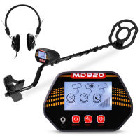 MD920 10 Inch Search Coil LCD Display Screen Handheld Portable Metal Detector Easy Installation High Sensitivity High Accuracy Metal Detecting Tool Treasure Gold Metal Detector Gift Present for Adults and Kids