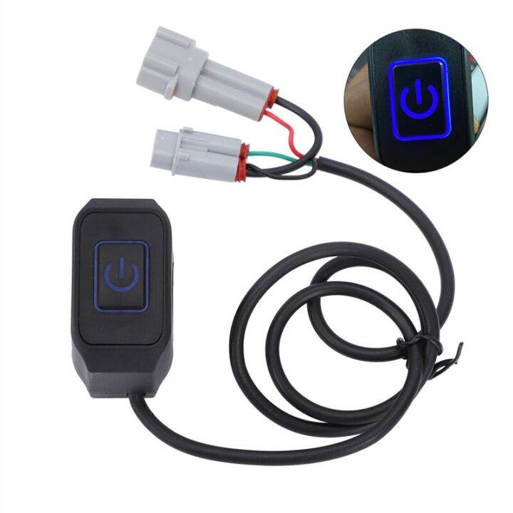 Plug And Play Blue Lighting Headlight Switch Light With Plug For Sur