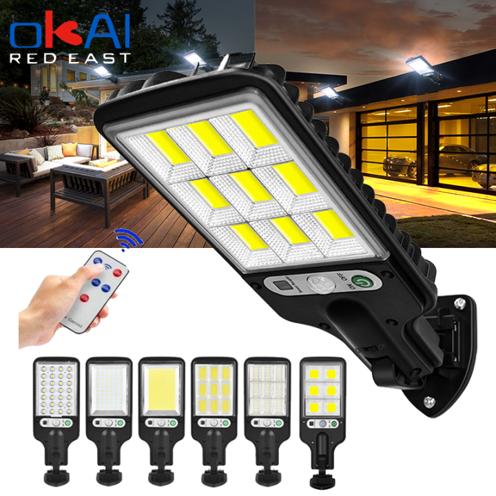 led-solar-street-lights-cob-smd-outdoor-solar-lamp-with-3-light-mode-waterproof-motion-sensor-security-lighting-for-garden-patio