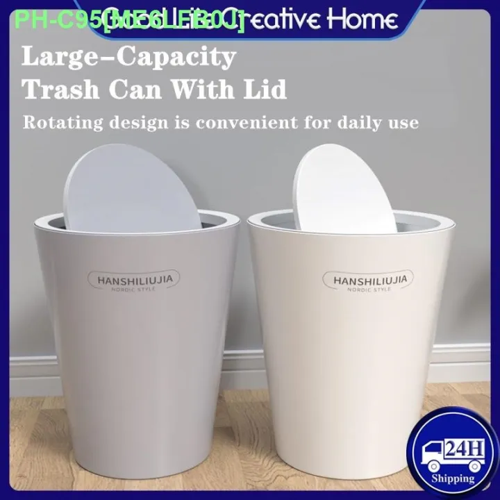COD 10L Waste Bin bedroom Trash Can kitchen Ashcan Tabletop Trashbox For Desk living room Trash