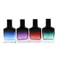 【YF】☽✵☊  5PCS 30ml Colorful Spray Perfume Glass Separate Press Type Refillable Bottles Packing Tools